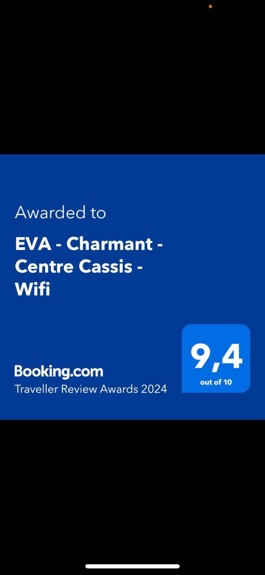 Eva - Charmant - Centre Cassis - Wifi Bagian luar foto